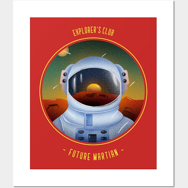 Spaceman Wall Art by GaroStudioFL